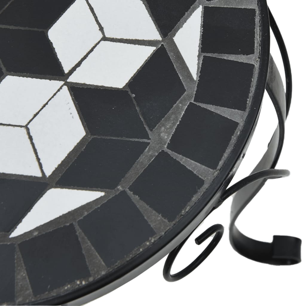 Portavasi per fiori in ceramica nera 3 pezzi 02_0045256