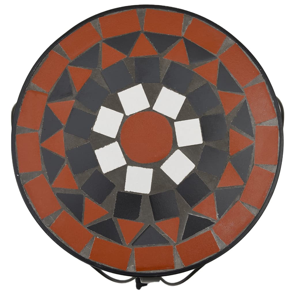 Portavasi portafiori 3 pezzi terracotta e ceramica Arancione 02_0045257