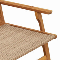 Arredamento da Giardino 2 pcs Beige 67 x 78 x 73cm 367829