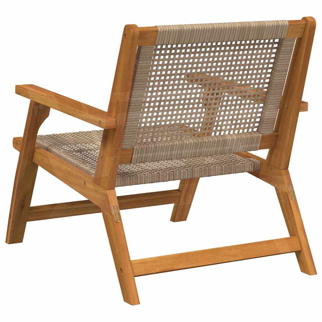 Arredamento da Giardino 2 pcs Beige 67 x 78 x 73cm 367829