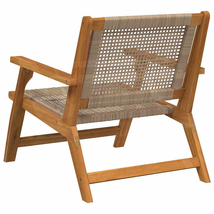 Arredamento da Giardino 2 pcs Beige 67 x 78 x 73cm 367829