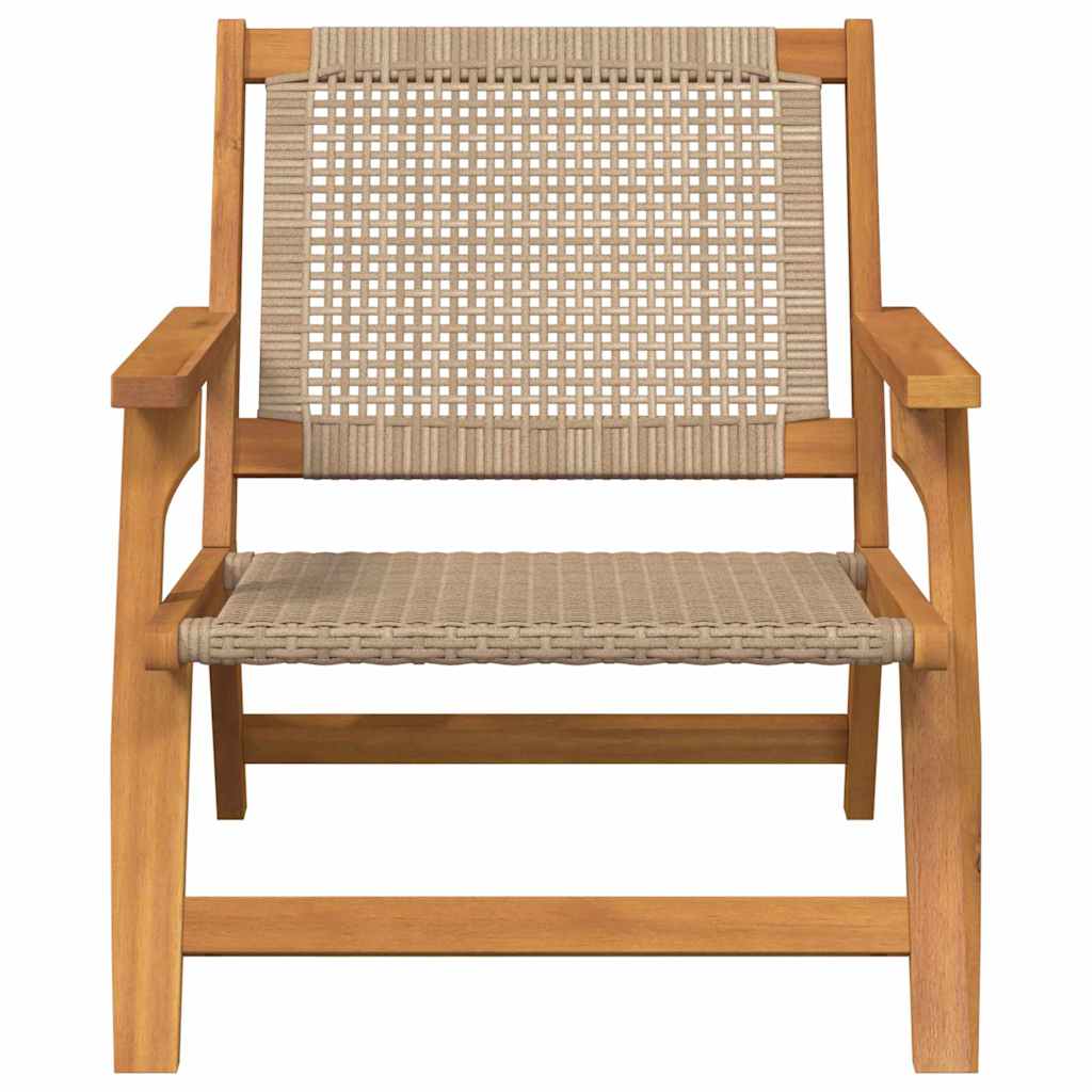 Arredamento da Giardino 2 pcs Beige 67 x 78 x 73cm 367829