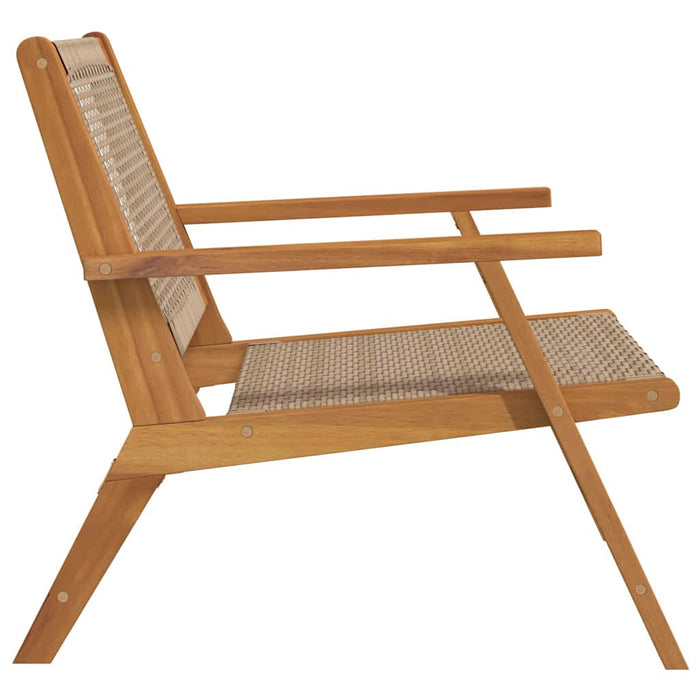 Arredamento da Giardino 2 pcs Beige 67 x 78 x 73cm 367829