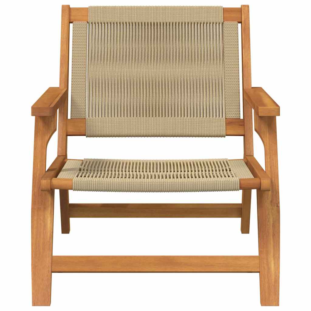 Arredamento da Giardino 2 pcs Beige 78 x 67 x 73cm 367833