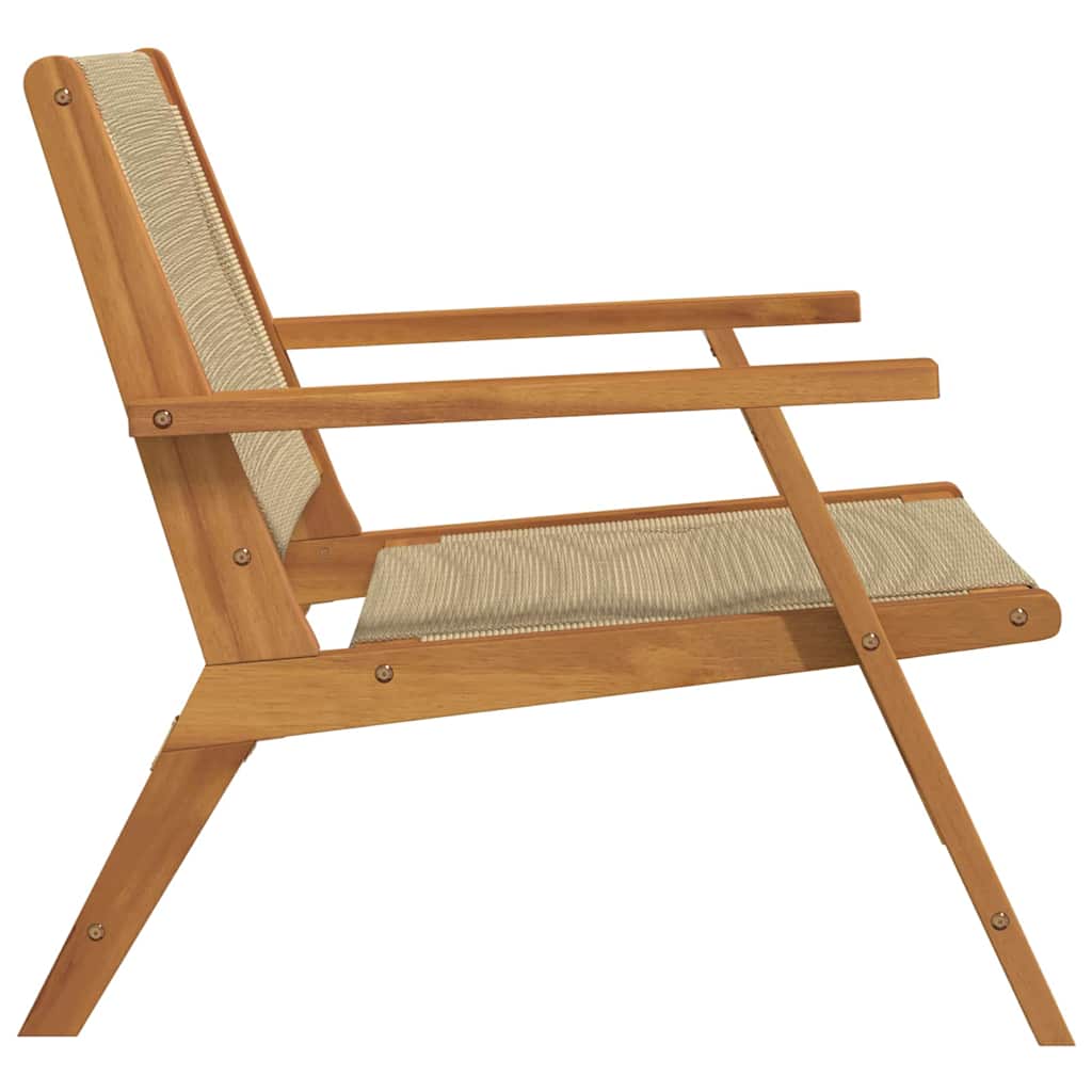 Arredamento da Giardino 2 pcs Beige 78 x 67 x 73cm 367833