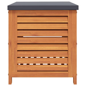 Contenitore da Giardino 60x50x55 cm Legno Massello di Eucalipto