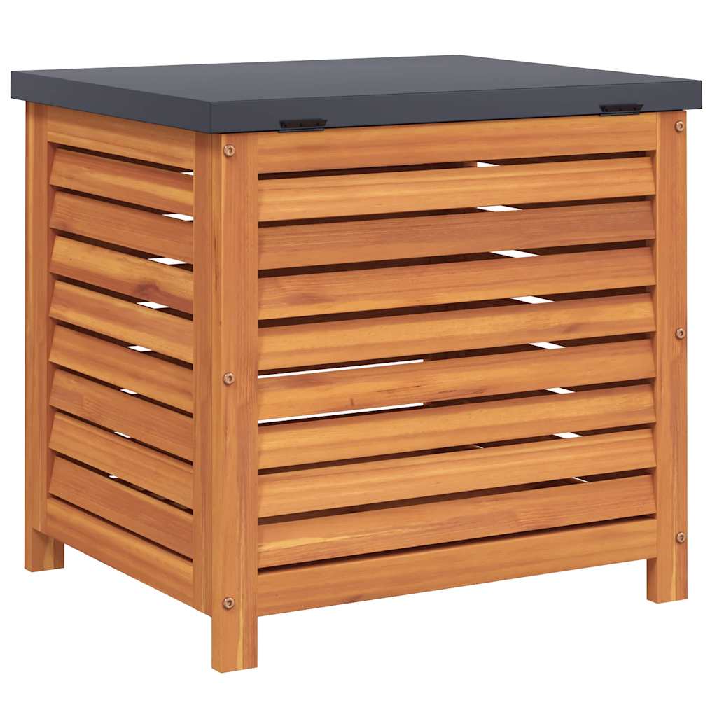 Contenitore da Giardino 60x50x55 cm Legno Massello di Eucalipto