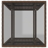 Set Bistrò 3 pz con Cuscini Marrone in Polyrattan 4003870