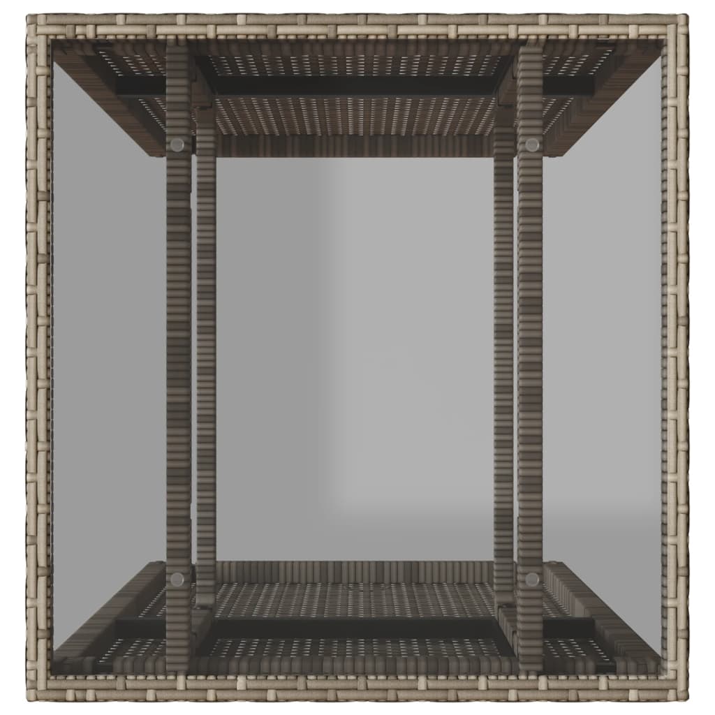 vidaXL Set da Bistrò 3 pz con Cuscini Beige in Polyrattan