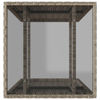 vidaXL Set da Bistrò 3 pz con Cuscini Beige in Polyrattan