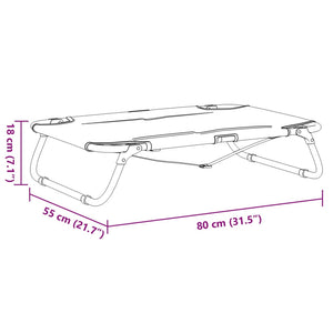 Cuccia per cani comodo divano pieghevole in tessuto oxford e acciaio antracite 02_0043194