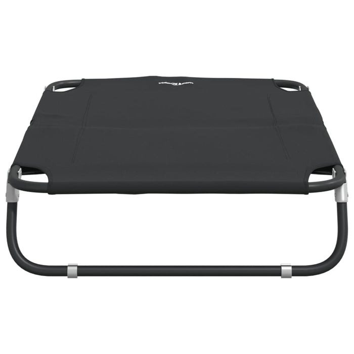 Cuccia per cani comodo divano pieghevole in tessuto oxford e acciaio antracite 02_0043193