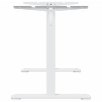 Telaio Scrivania in Piedi Bianco (94-135)x60x(70-114)cm Acciaio