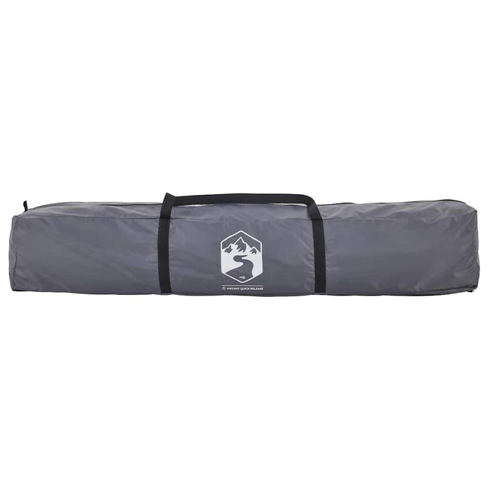 Tenda Familiare 7 Persone Grigio e Arancione a Rilascio Rapido 4004218