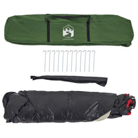 Tenda da Campeggio Cabina 4 Persone Verde a Rilascio Rapido 4004219