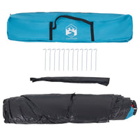 Tenda da Campeggio Cabina 4 Persone Blu a Rilascio Rapido 4004220