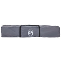 Tenda Campeggio Cabina 4 Pers. Grigio Arancione Rilascio Rapido