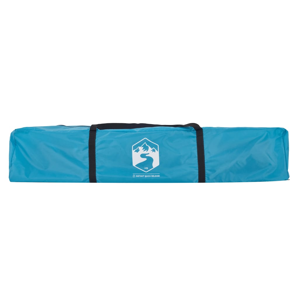 Tenda a Cupola da Campeggio 3 Persone Blu a Rilascio Rapido 4004223