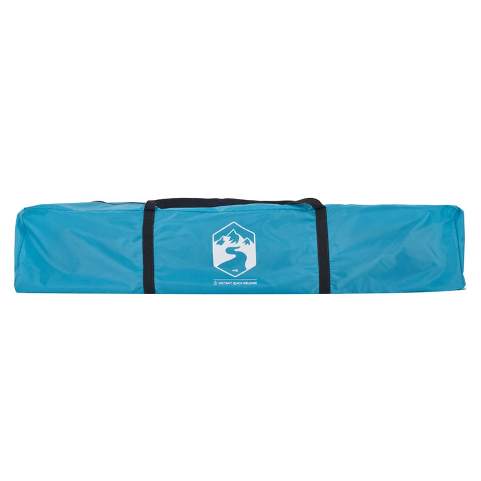 Tenda a Cupola da Campeggio 3 Persone Blu a Rilascio Rapido 4004223
