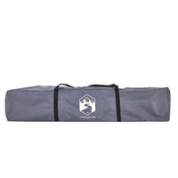 Tenda a Cupola 3 Persone Grigio e Arancione a Rilascio Rapido