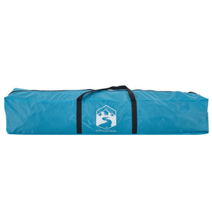Tenda a Cupola da Campeggio 4 Persone Blu a Rilascio Rapido 4004231