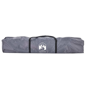 Tenda a Cupola 4 Persone Grigio e Arancione a Rilascio Rapido 4004232