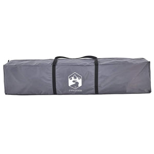 Tenda a Cupola 8 Persone Grigio e Arancione a Rilascio Rapido