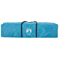Tenda Familiare a Cupola 10 Persone Blu a Rilascio Rapido
