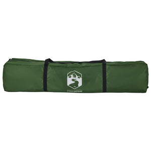 Tenda a Cupola da Campeggio 4 Persone Verde a Rilascio Rapido