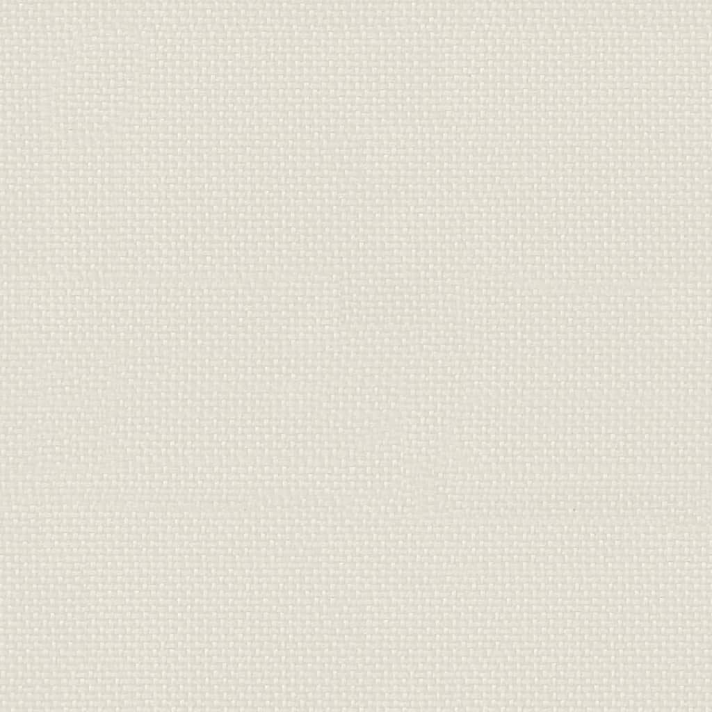 vidaXL Gazebo con Tetto Doppio e Pareti Rete Crema 2,93x2,93 m Acciaio