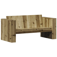 Set Salotto da Giardino 2 pz in Legno Impregnato di Pino 3216898