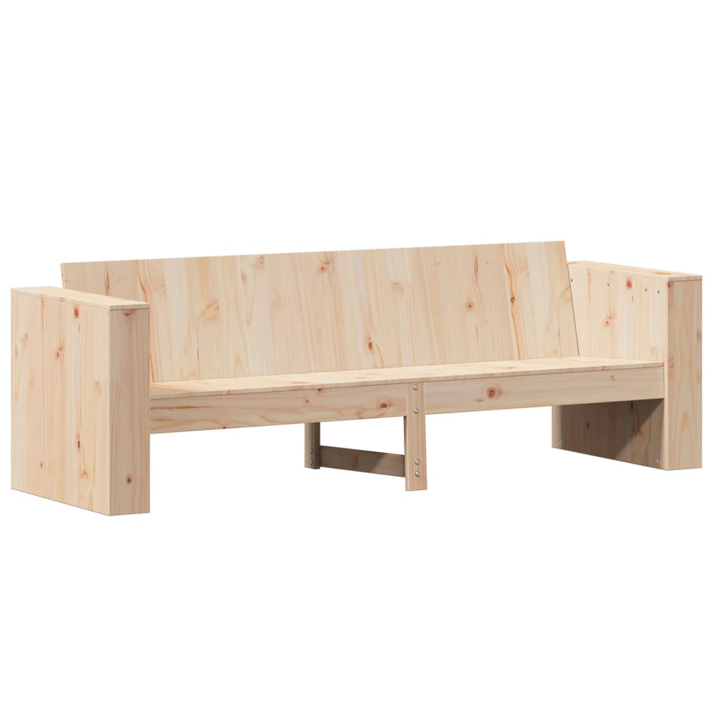 Set Salotto da Giardino 2 pz in Legno Massello di Pino 3216900