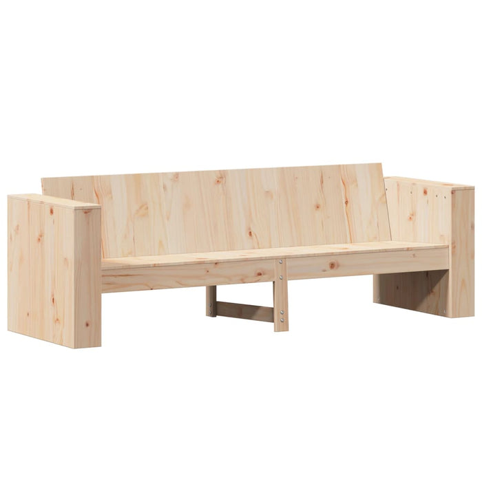 Set Salotto da Giardino 2 pz in Legno Massello di Pino 3216900
