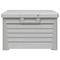 Contenitore Cuscini Grigio 73x50,5x46,5 cm in Polipropilene