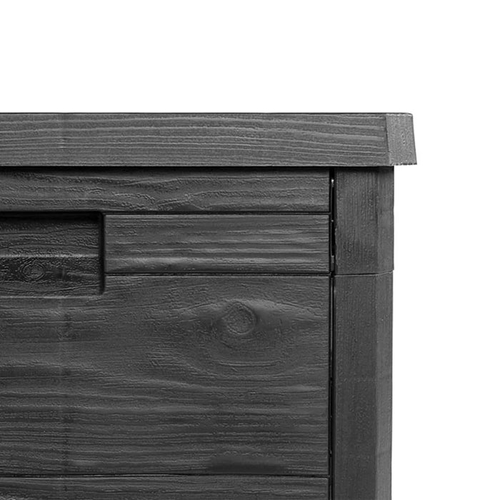 Contenitore Cuscini Antracite 77,5x44,5x53 cm in Polipropilene