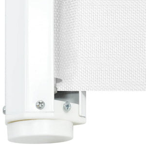 Cancelletto Retrattile per Animali Domestici Bianco 82,5x125 cm 4004128