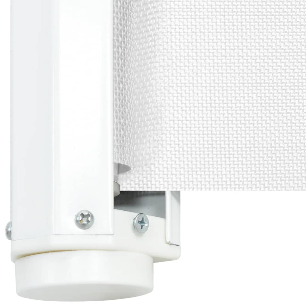 Cancelletto Retrattile per Animali Domestici Bianco 117,5x125cm 4004130