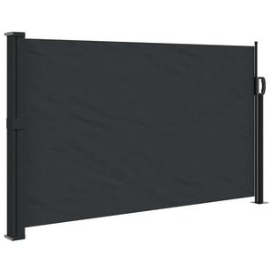 Tenda da Sole Laterale Retrattile Nera 117x300 cm 4004279