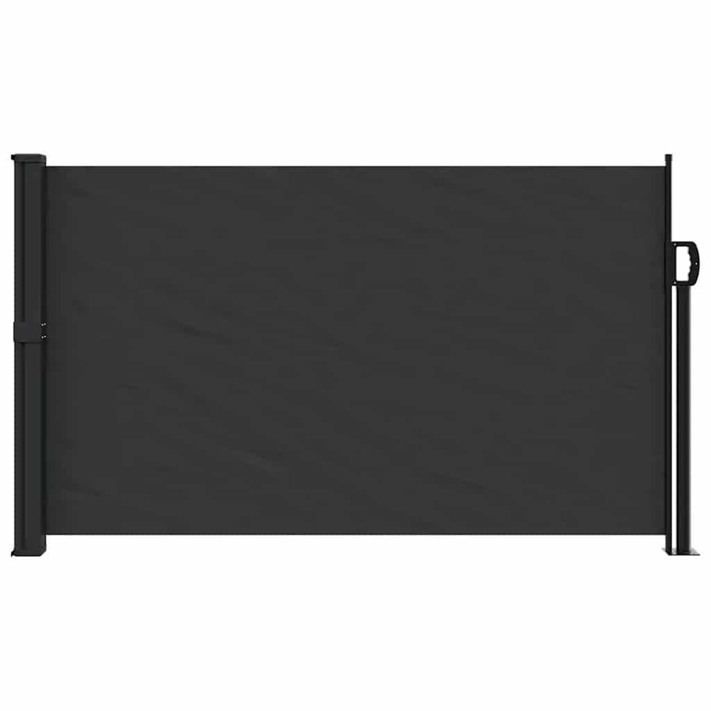 Tenda da Sole Laterale Retrattile Nera 117x300 cm 4004279