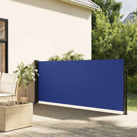 Tenda da Sole Laterale Retrattile Blu 117x300 cm 4004281