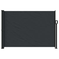 Tenda da Sole Laterale Retrattile Nera 140x300 cm 4004294