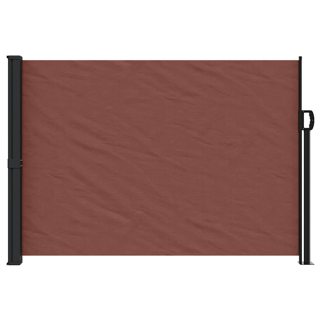 Tenda da Sole Laterale Retrattile Marrone 140x300 cm 4004299