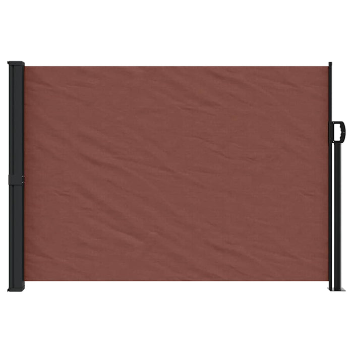 Tenda da Sole Laterale Retrattile Marrone 140x300 cm 4004299