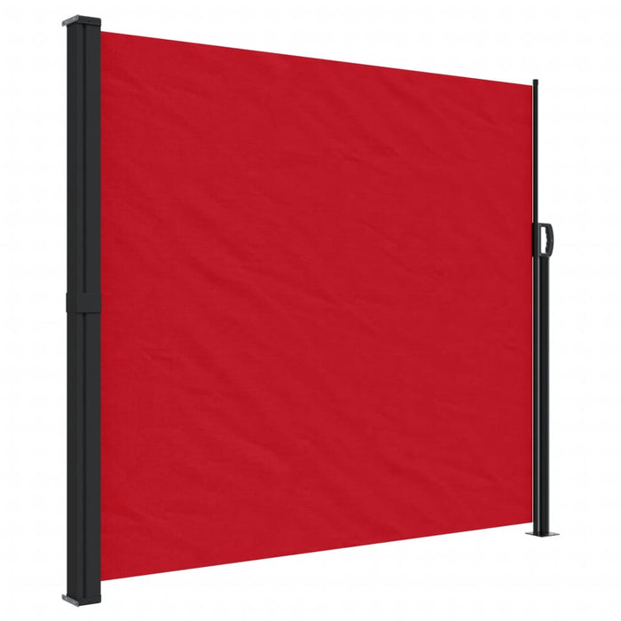 Tenda da Sole Laterale Retrattile Rossa 180x300 cm 4004342