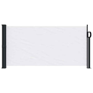 Tenda da Sole Laterale Retrattile Bianco 100x500 cm 4004391