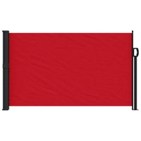 Tenda da Sole Laterale Retrattile Rossa 120x500 cm 4004402