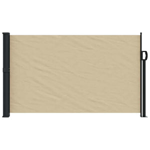 Tenda da Sole Laterale Retrattile Beige 120x500 cm