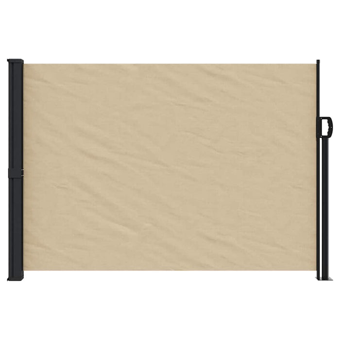 Tenda da Sole Laterale Retrattile Beige 140x500 cm 4004420