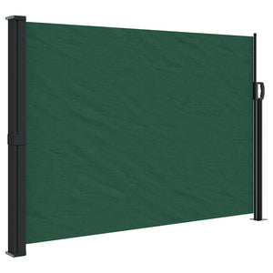 Tenda da Sole Laterale Retrattile Verde Scuro 140x500 cm 4004425