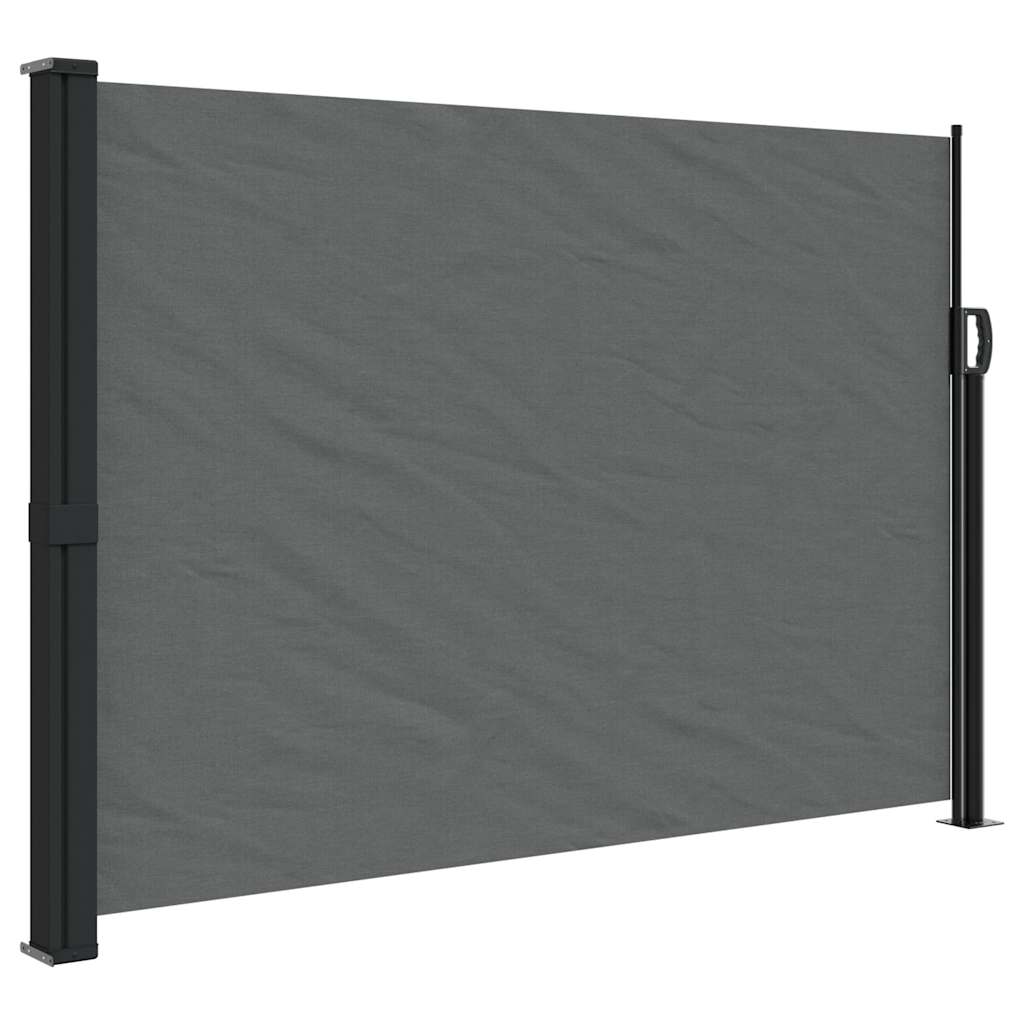 Tenda da sole laterale retrattile antracite 140x500 cm 4004428